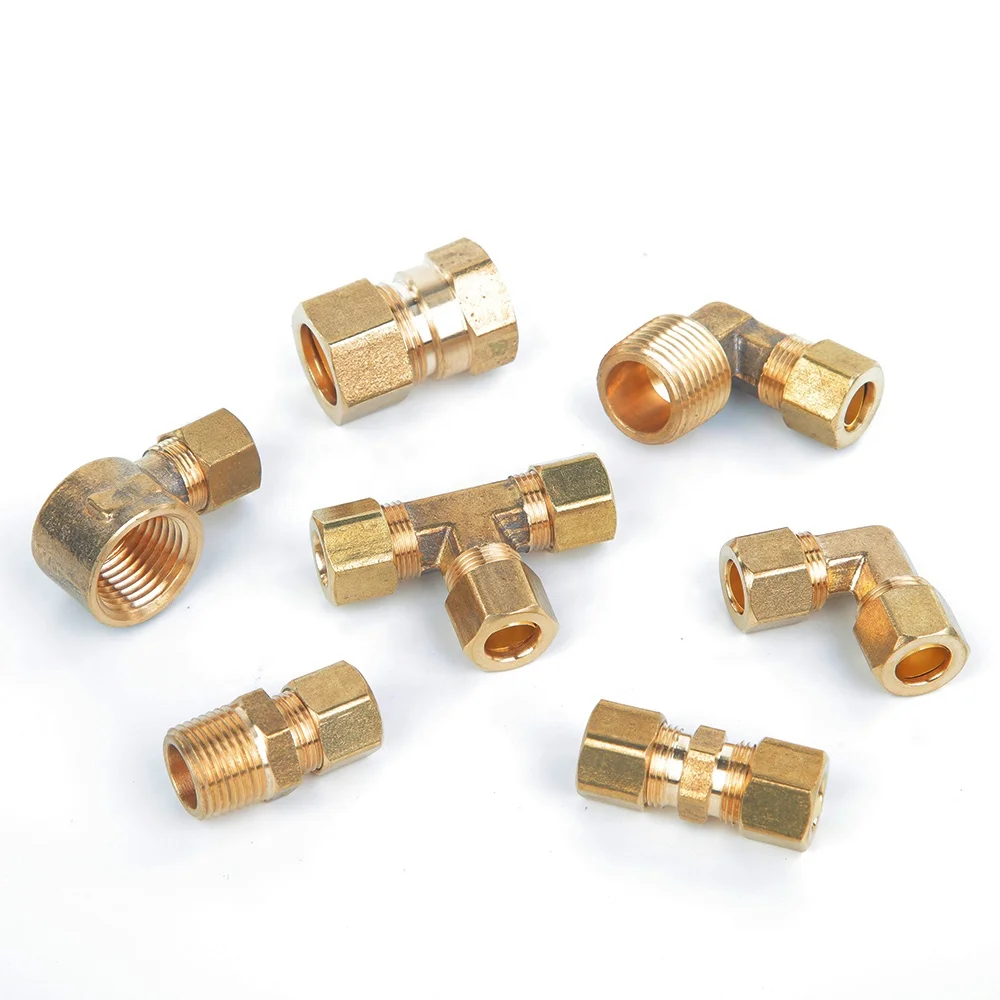 Good Quality Specialized Brass Flare Copper fitting cross accessories