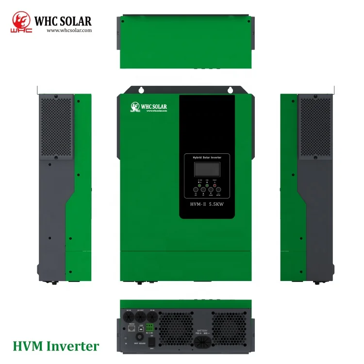 WHC SOLAR Inverter 5.5kw 5500W Solar Inverter Solar Power System Pure Sine wave Hybrid Solar Inverter From China Supplier