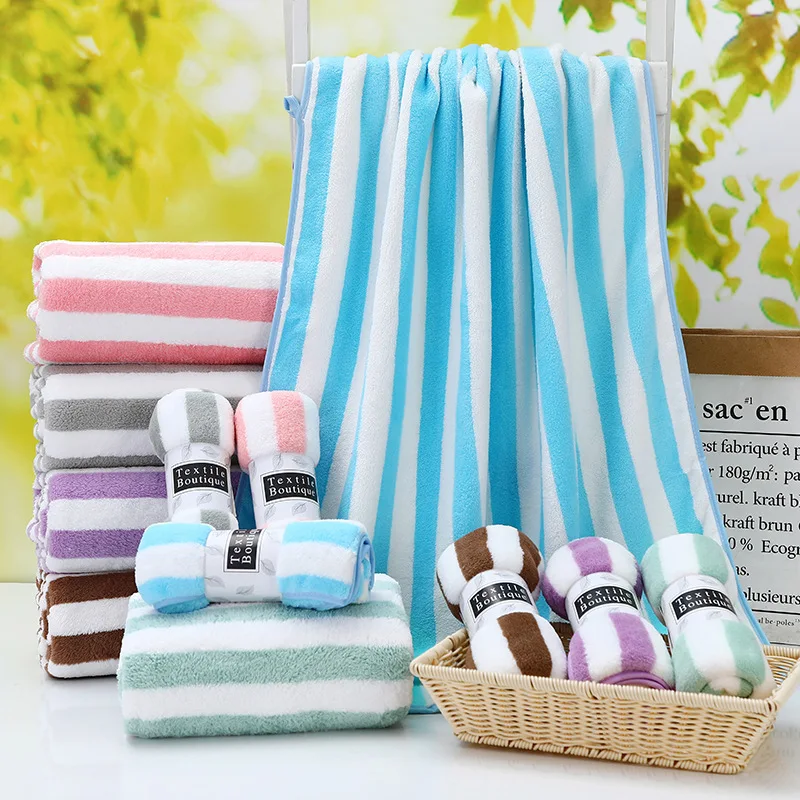 High quality microfiber super absorbent bath towel