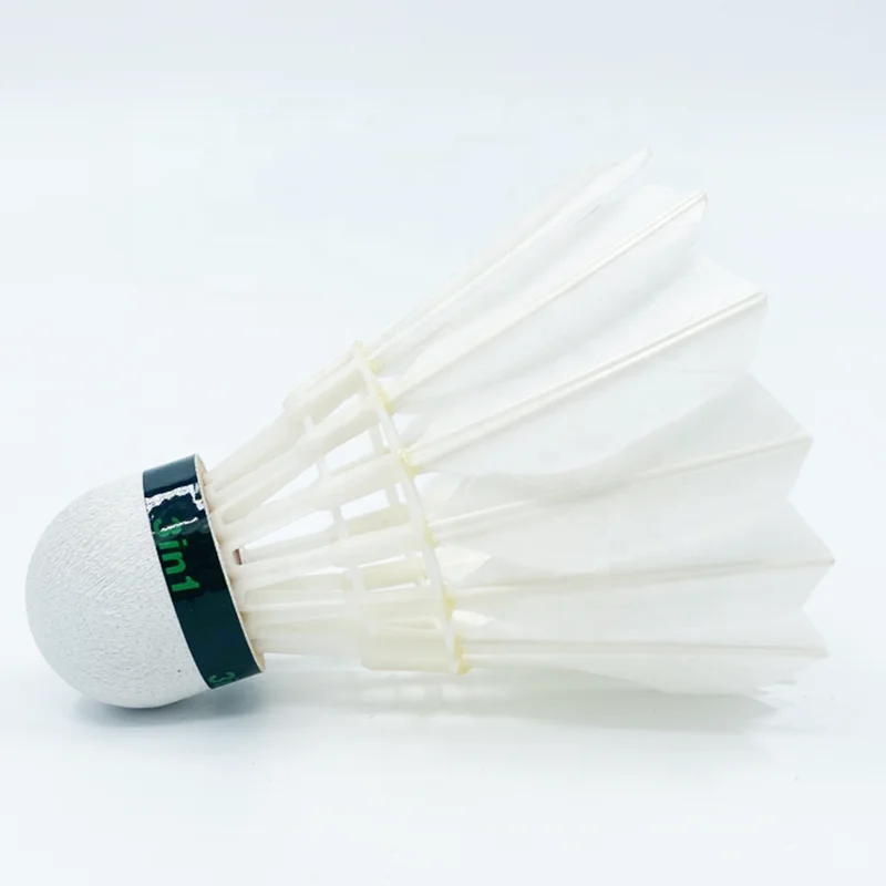 3in1 Badminton Dmantis D60 Shuttlecock Super Durable Natural Feather Shuttlecock For Training and Competition