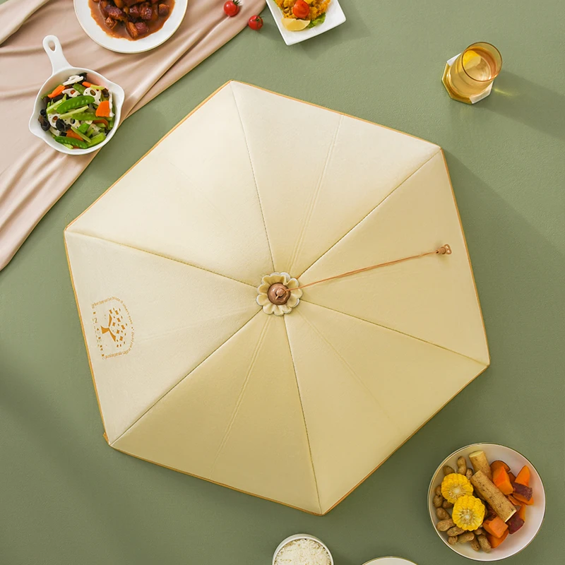 JIUYUE kitchen Folding dish cover insulation food cover dust cover