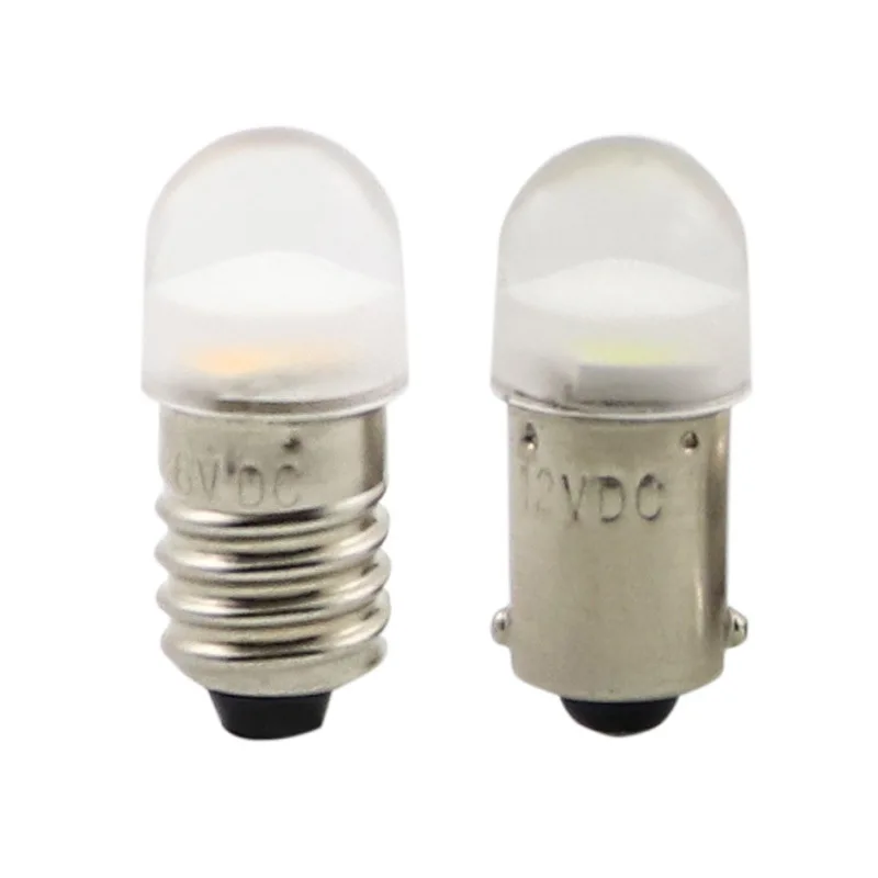 E10 BA9S B9 AC DC 6V 12V 24V 0 5 W светодиодное оборудование световая лампа