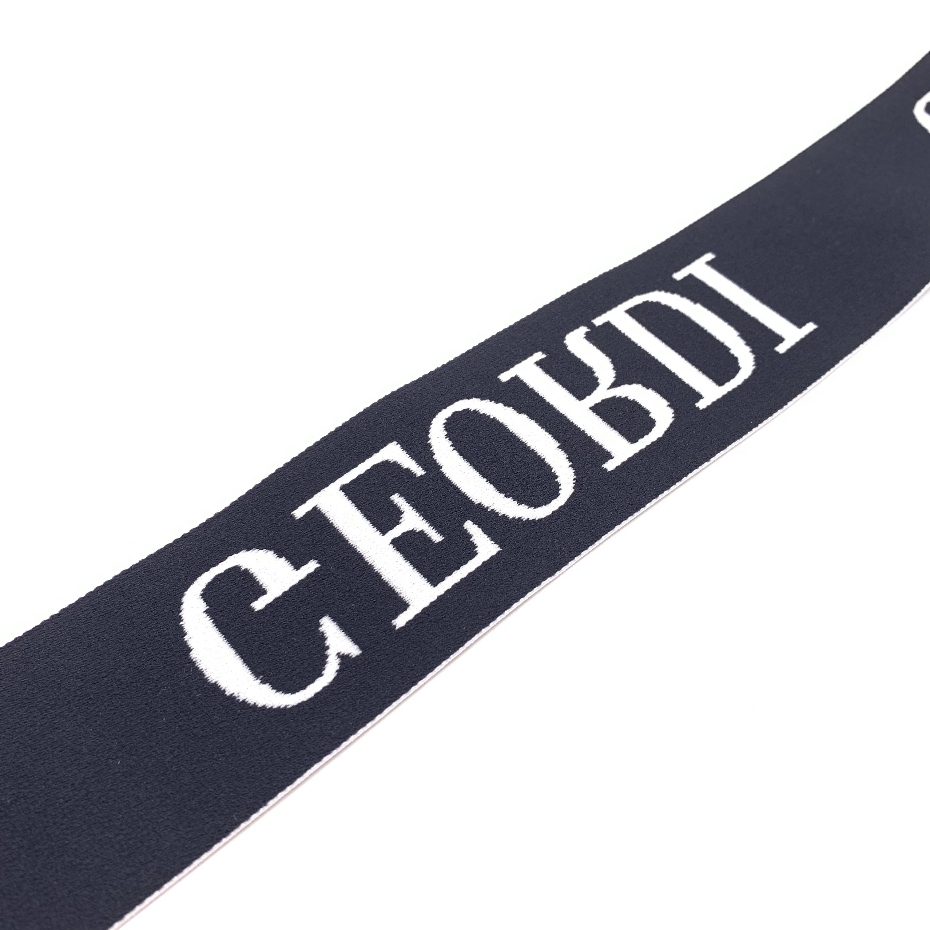 Soft elastic band underwear headband sewn with decorative material width of 50mm jacquard strap