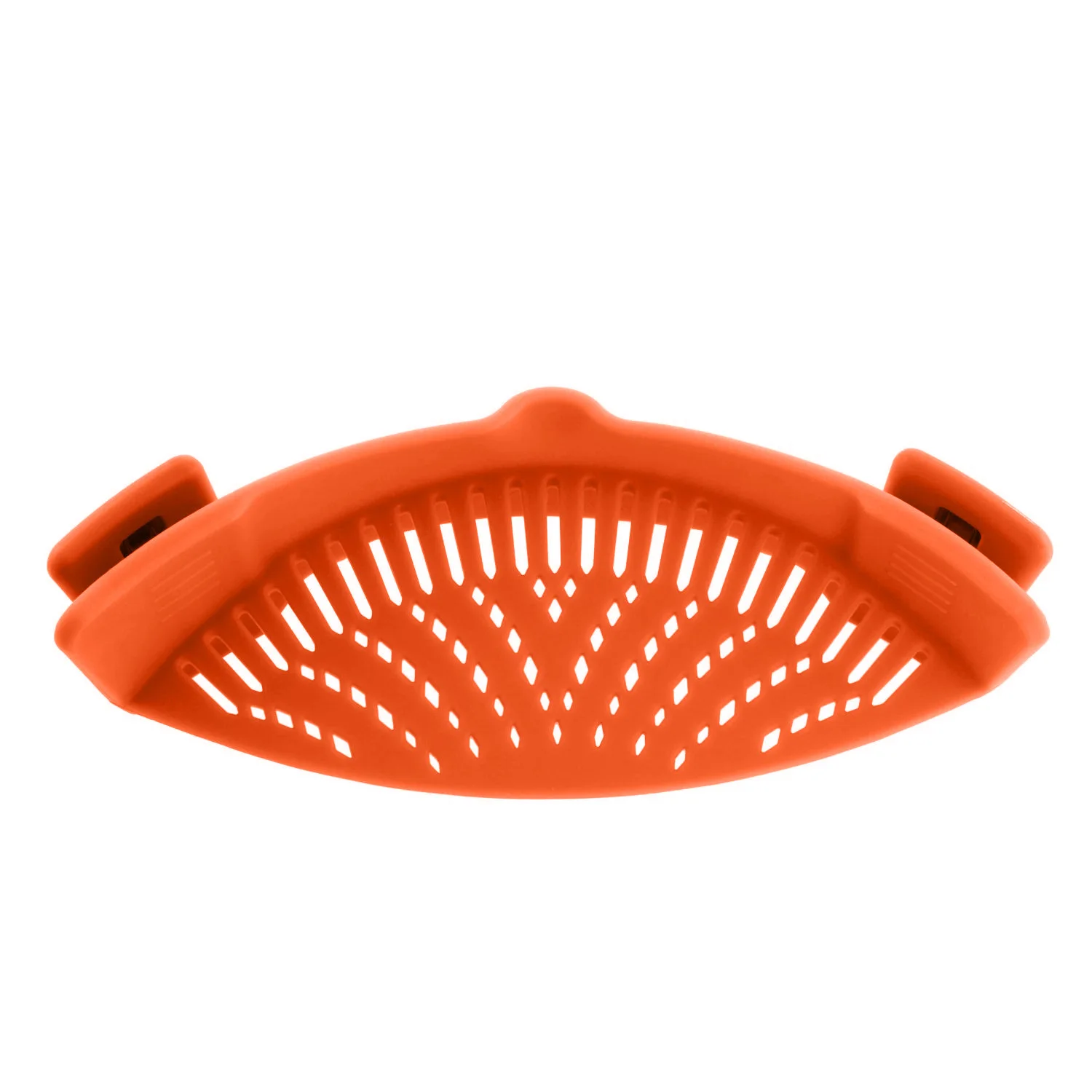 BPA Free Foldable Hands-Free Silicone Pasta Food Strainer Clip On Strainer Food water filter
