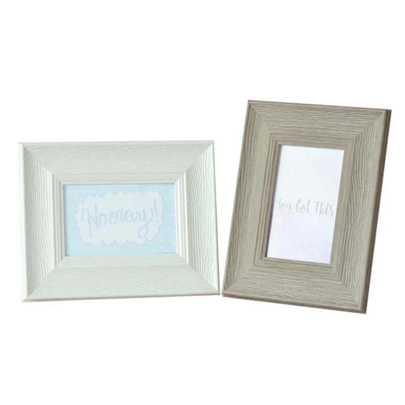
Metrekey Home Decorative Fashion Deep Grain Creative Broadside Photo Frame,Place The Photo Frame Horizontally And Vertically 