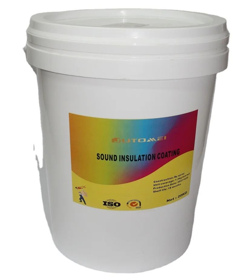 High Quality Sound Insulating Sound & Acoustic Absorbing Paint For Building Floor and Wall