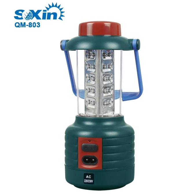 
solar led emergency rechargeable camping light 
