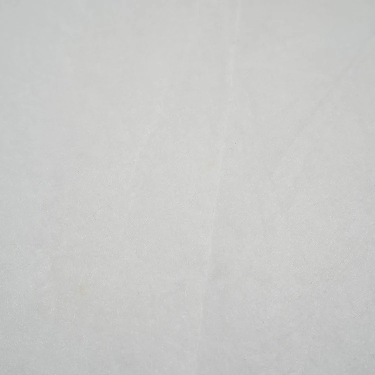 excellent quality 50g-150g customized size non-woven fabric cooking oil filter paper for range hood
