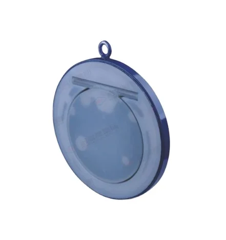 PTFE/PFA/FEP Lined clamp swing check valve with API608 Design Standard driving for manual worm pneumatic and electric