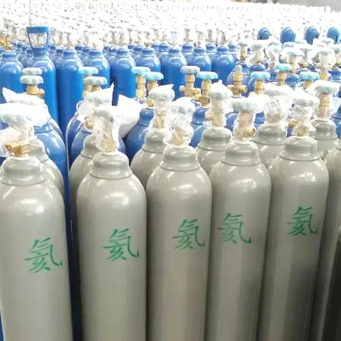 40l 47L 50L seamless helium gas cylinder