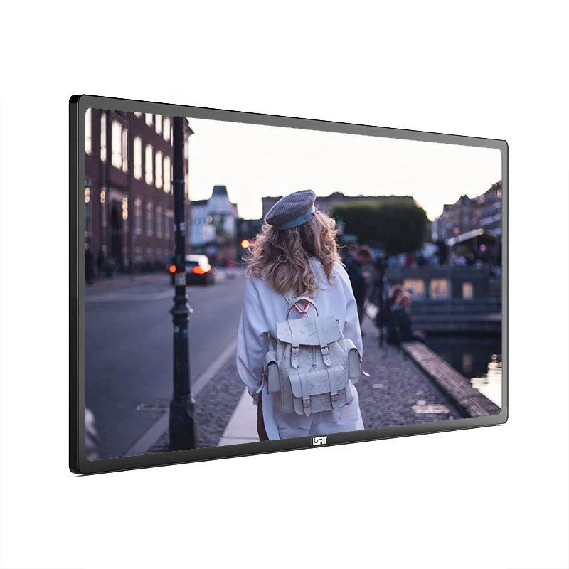 LOFIT 2021 large size 65 inch Wall Mounted LCD/LED digital photo frame digital signage advertising player