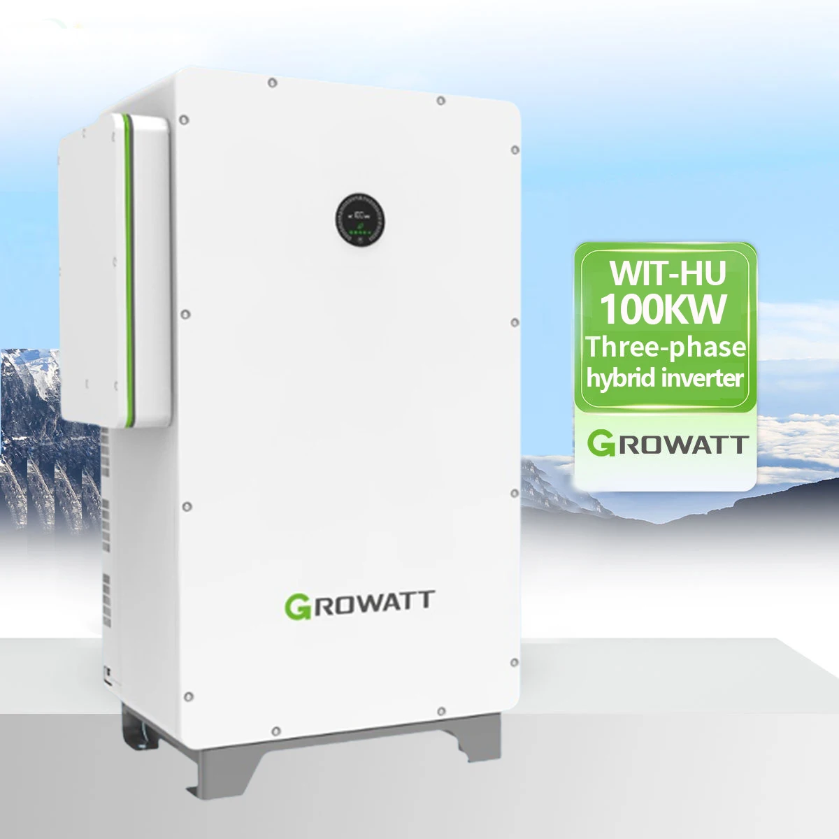 Wi-Fi версия Onduleur Solaire Growatt 100kw Dc Ac PV преобразователь трехфазный Mppt Гибридный инвертор для коммерческой системы