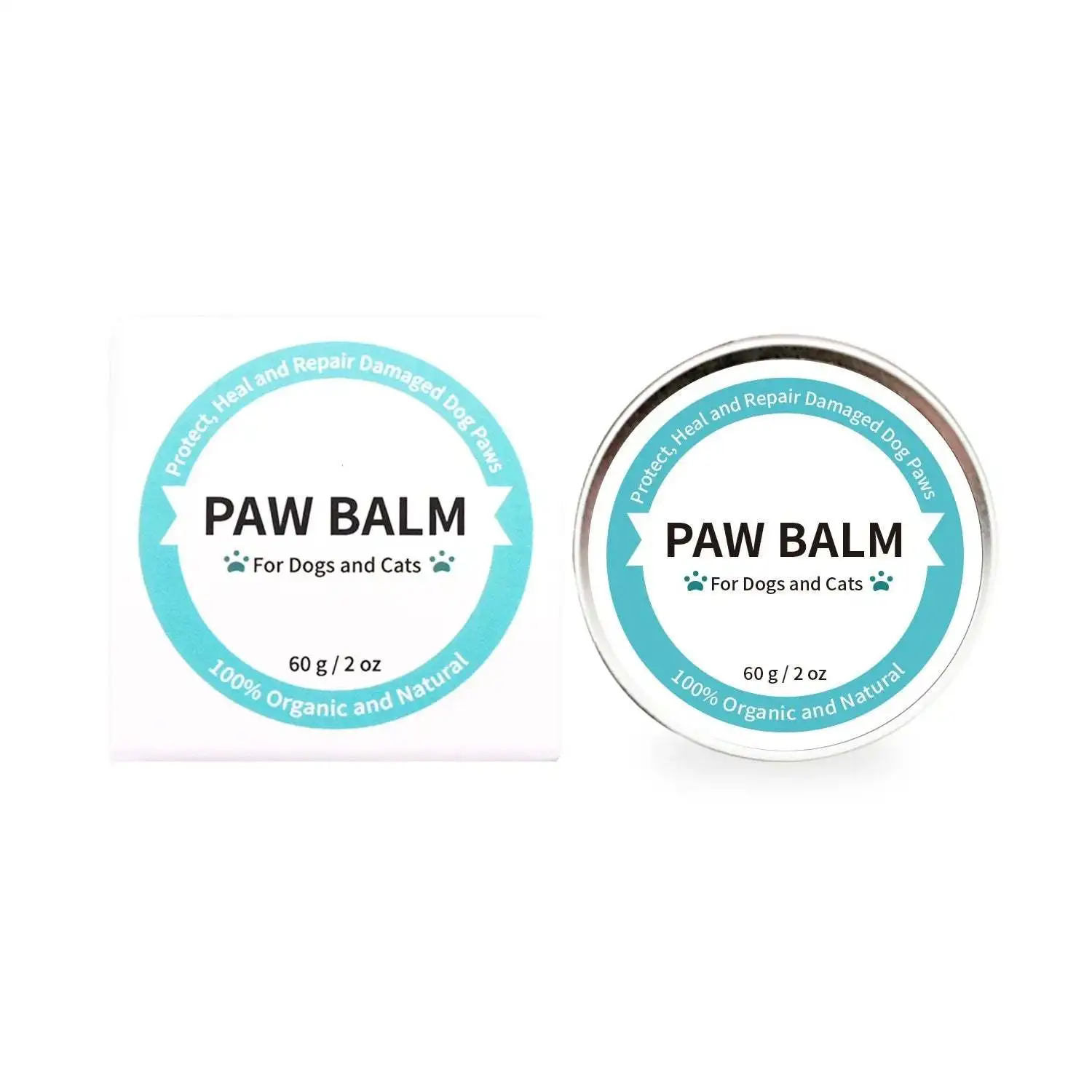 USMILEPET Factory Direct Natural Revitalizing Dog Paw Balm Protect Nourish and Repair Paws Moisturizing Dog Paw Balm  for Pets