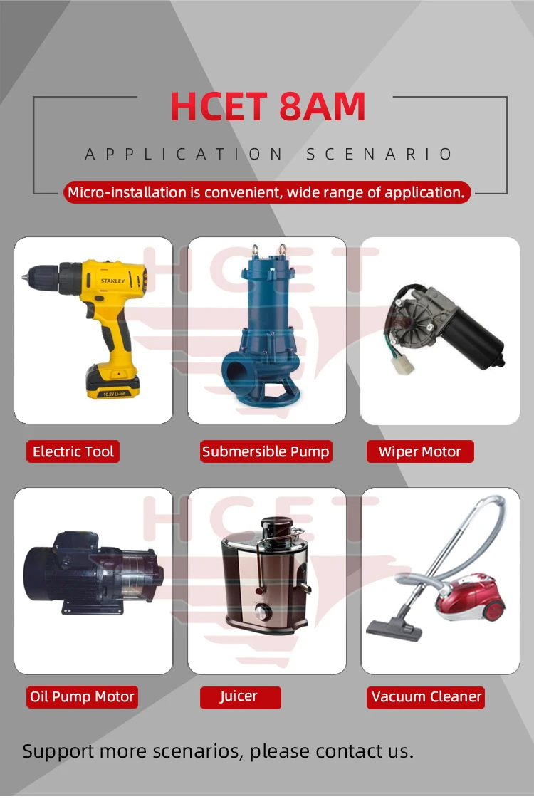 HCET 8AM 2AM replace KLIXON Motor Overload Protector Bimetal thermal cutoff switch for high power pump motors