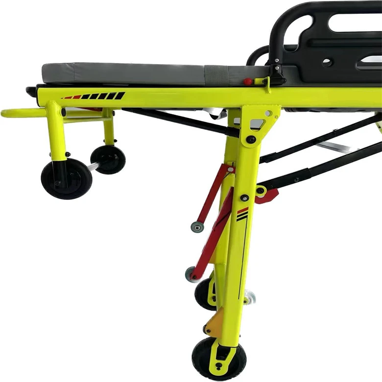 China Directly Factory Supply Multi Loading Height adjustable Lightweight Ambulance Emergency Stretcher First Aid Equipment