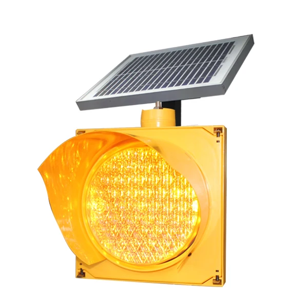 solar emergency traffic light for sale solar flashing warning light price