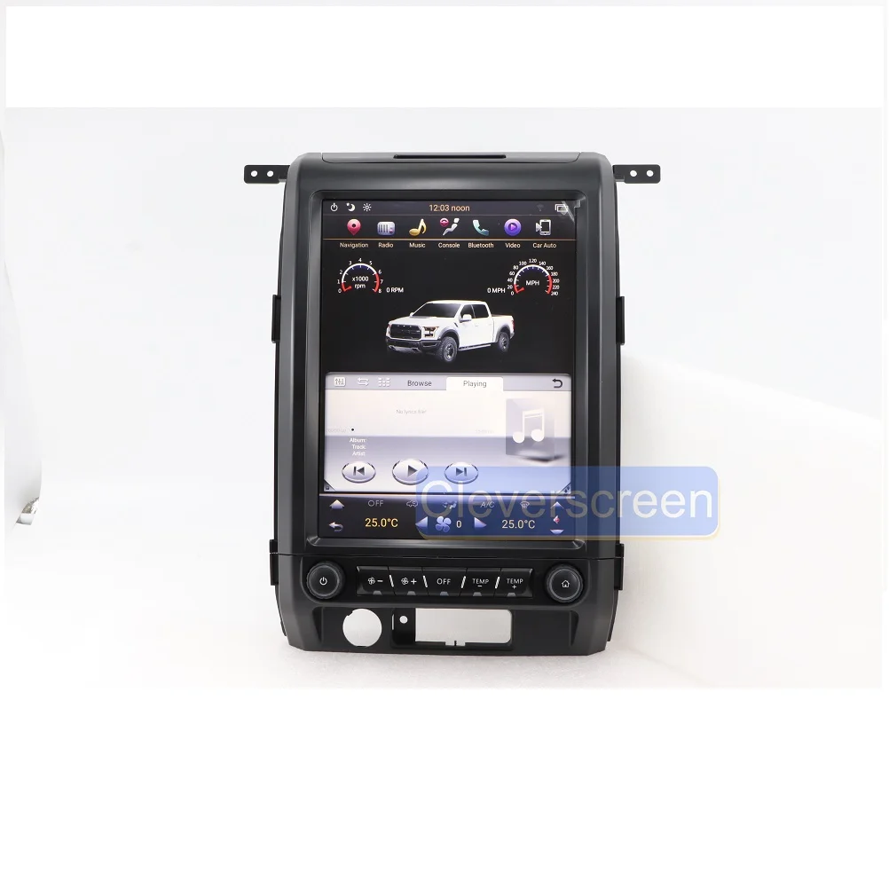 High Distribution 12.1 Inch Wireless Multi-Point Tesla Touch Screen  6 Core For Ford F150 2009-2012 GPS Navigation Car Radio