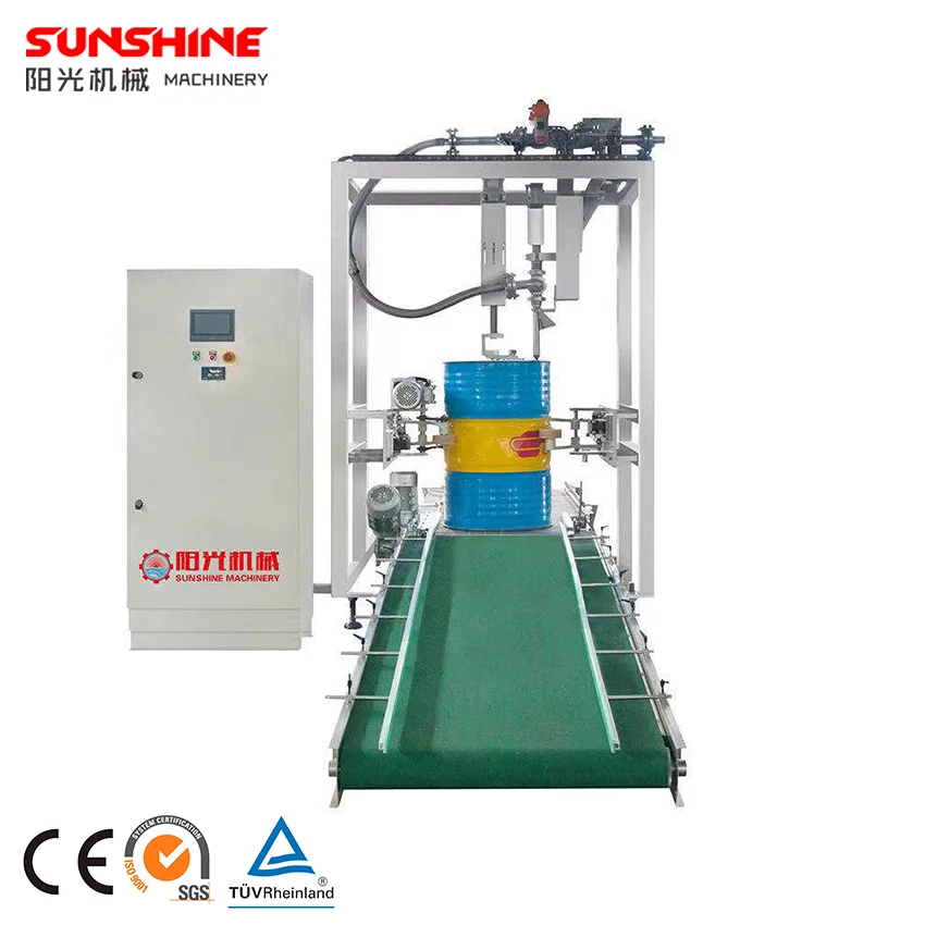 5-50kg 200-1000kg Automatic bucket weight paint diesel fuel explosion proof IBC weighing filling machine