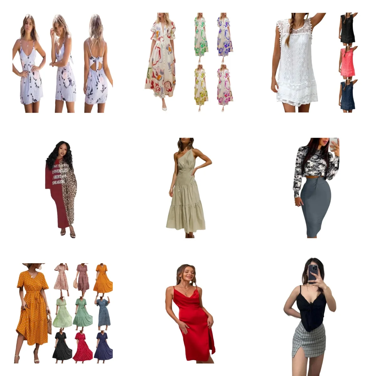 2023 Новое Повседневное платье оптом