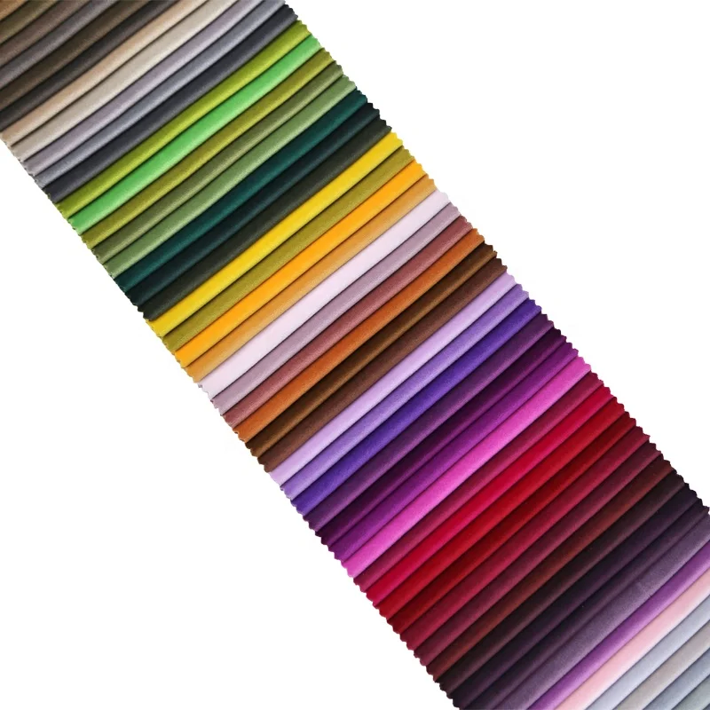 
100% полиэстер, низкая цена, мягкая бархатная ткань для мебели 