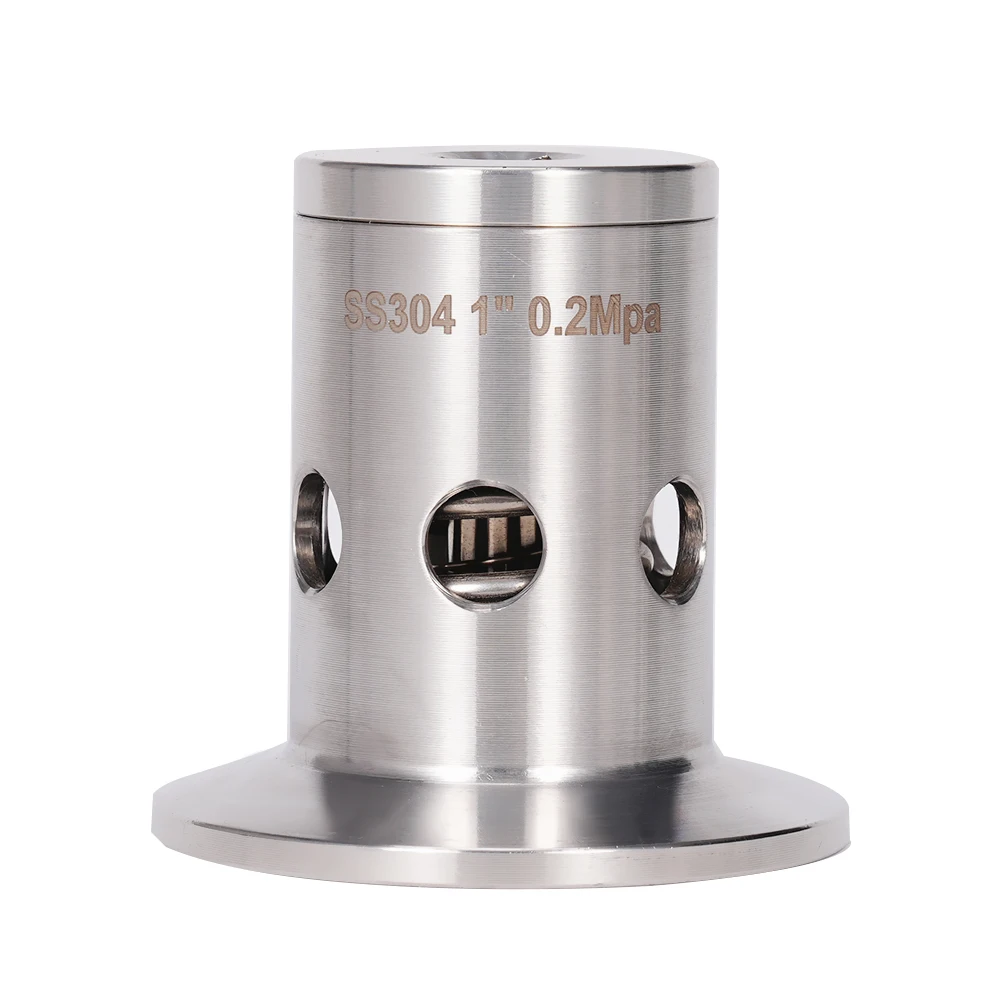 China Manufacturer High Quality Mini Fm Approved Safety Relief Valve Sanitary Breathing Valve