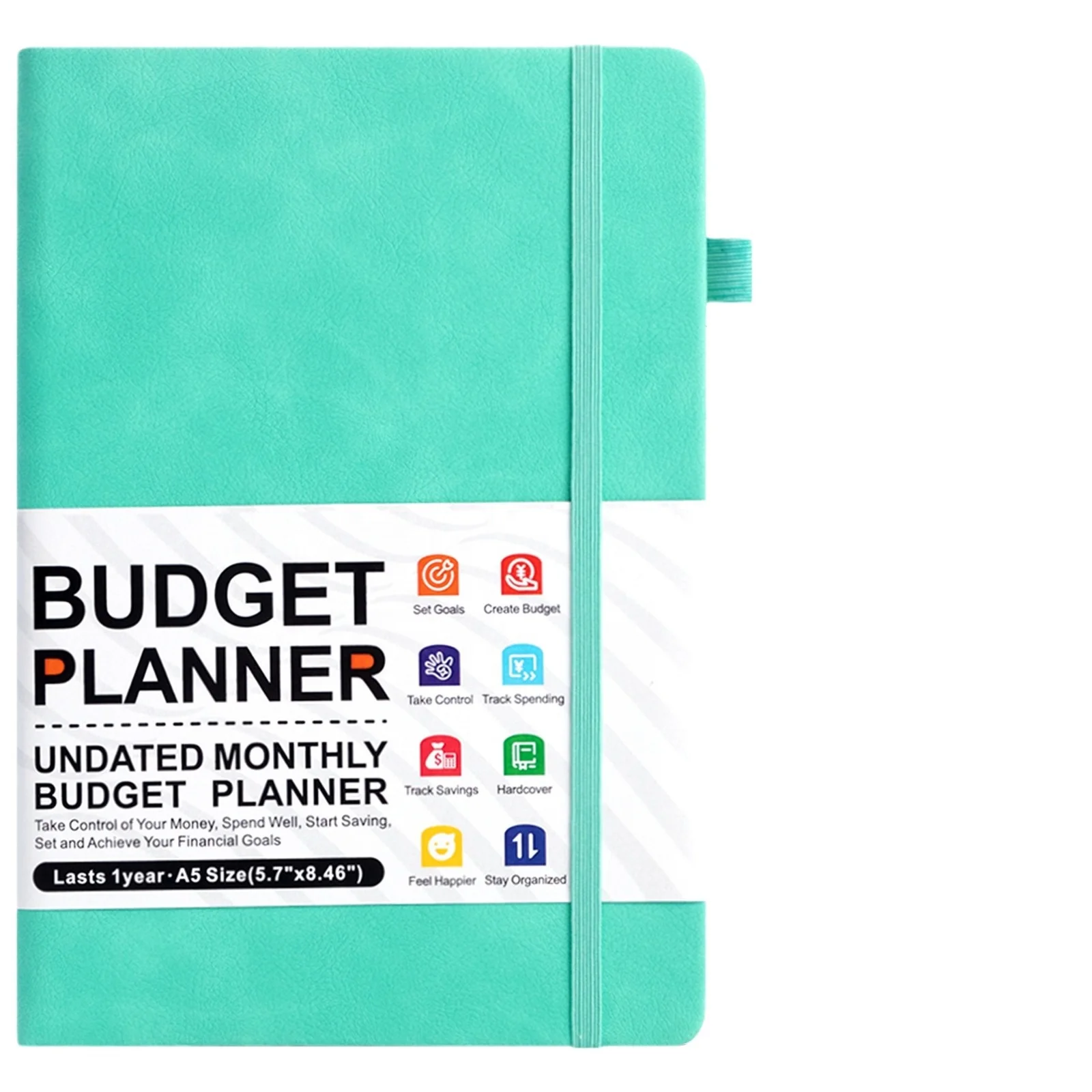 A5 Bundled Monthly Planner Cash Budget Notebook Planner Weekly Planner English Notebook