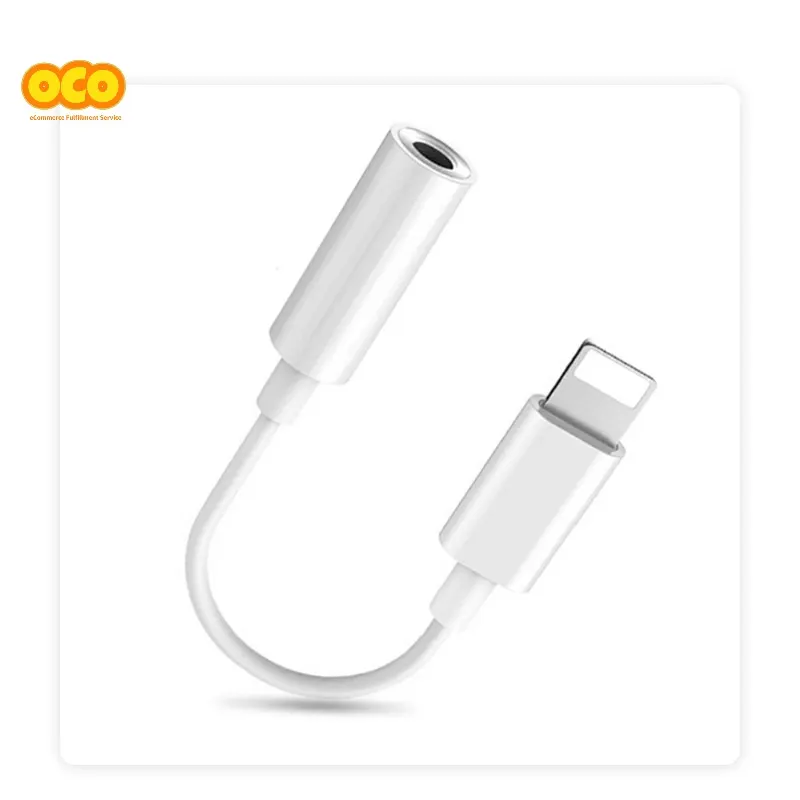 
OcoDropship For IOS 11/12/13/14 Adapter For iPhone Lightning to 3.5 mm Headphone Jack Adapter For iPhone 