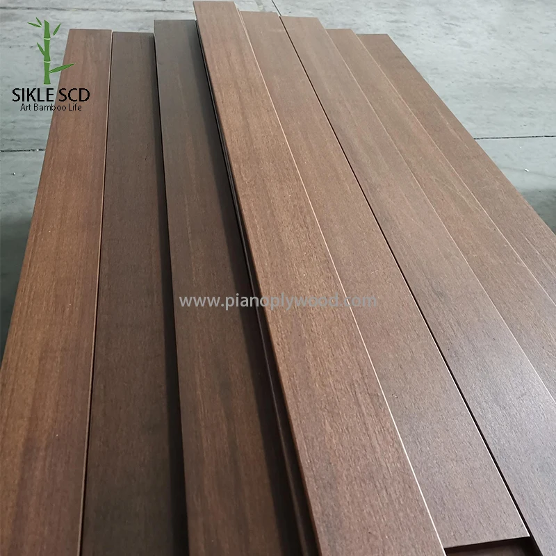 Bamboo Decking Light Coffee Bamboo Decking Clear Oil Plain Board