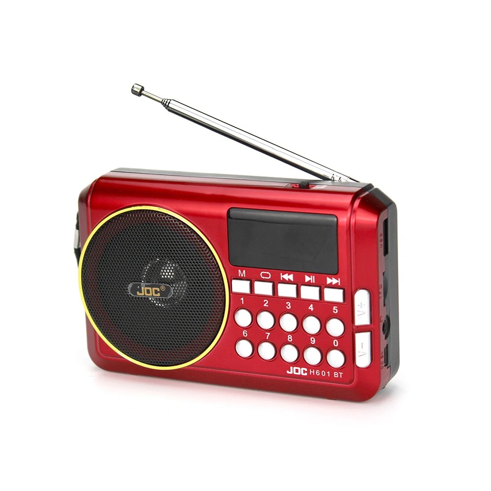 JOC H601BT portable mini digital speaker wireless with fm radio usb/tf slot