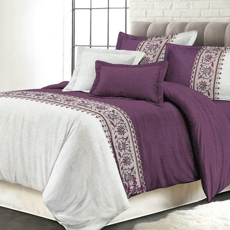 Polyester Microfiber Wholesale Cute Animal Printed Bedding Set, Duvet Cover, Flat Sheet and Pillow Case in Twin Size