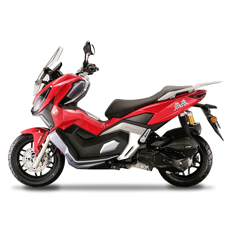 China New 4 Stroke Air Cooling Motorcycle Mopeds 150cc Gas Scooters Wholesale