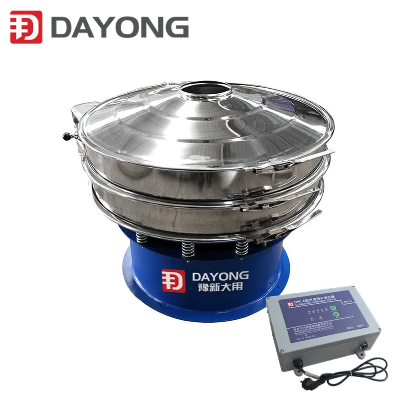 Powder Metal Ultrasonic Vibrating Sifter Machine Rotary Screen Separator For Sieving