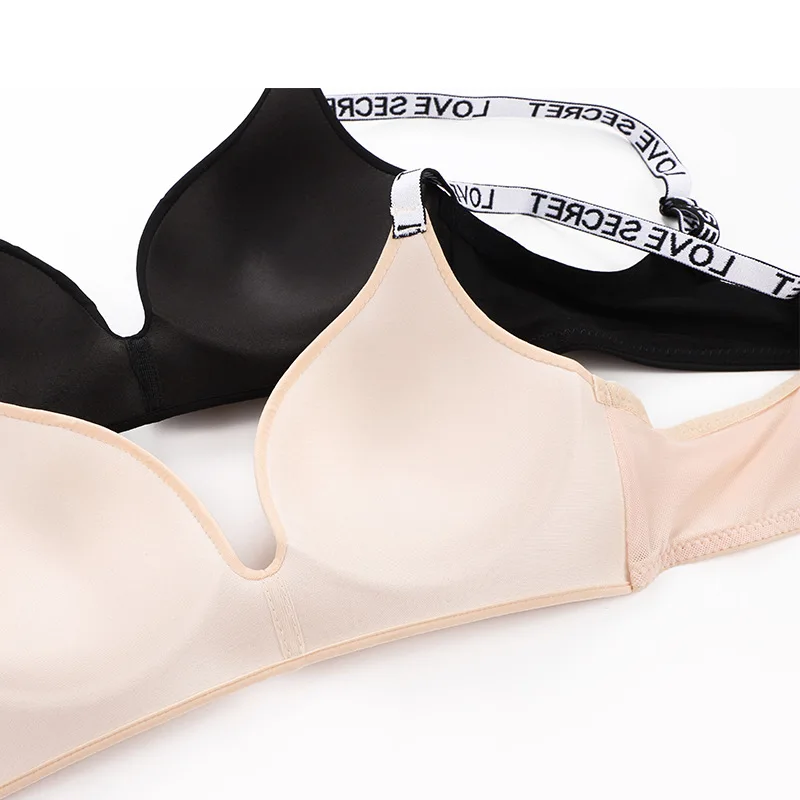 Customizable High Quality Bulk Wireless Invisible Comfort Womens Ladies Gym Sports  Seamless Bra For High Support