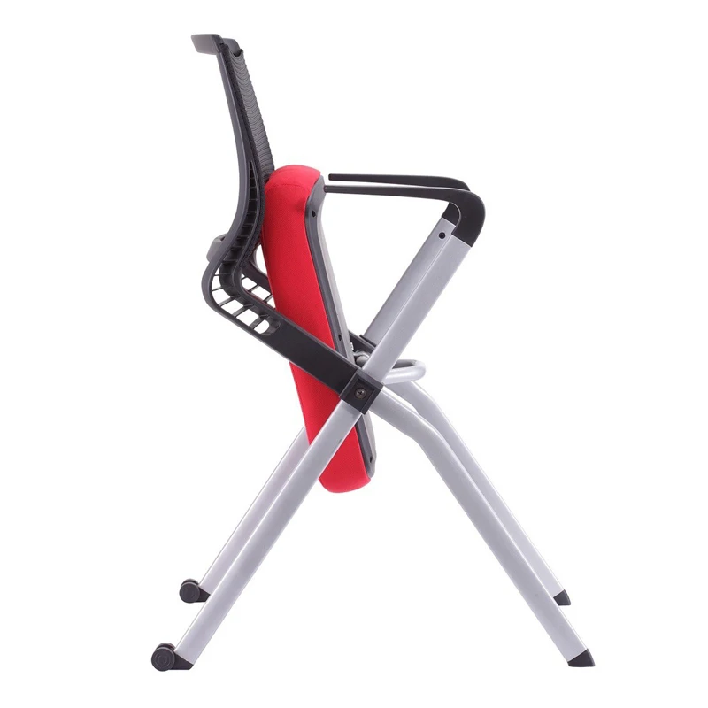 New Design Modern Comfortable Mesh Back Foldable Office Training Chair With Armrest