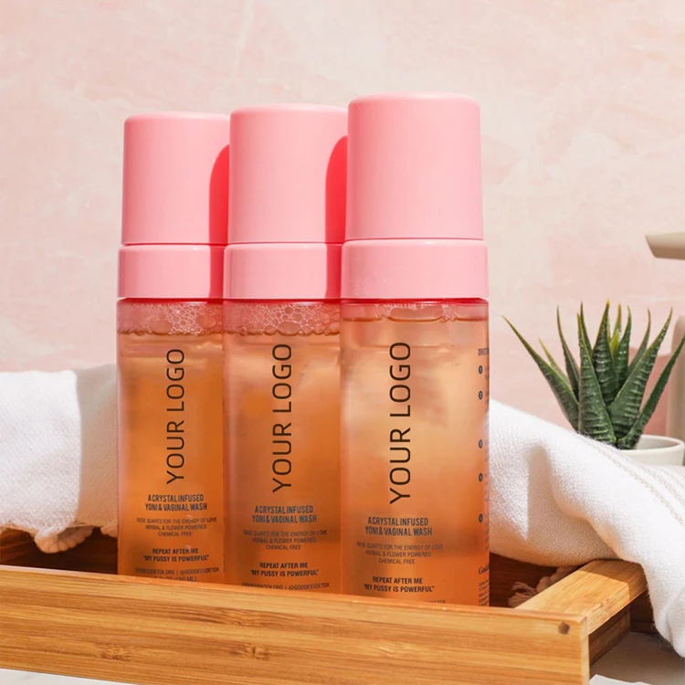 Private Label Yoni Cleanse Products Intimate Vagina Wash Feminine Hygiene Yoni Foam Wash