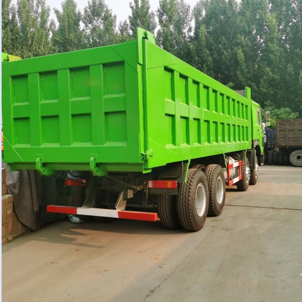 second hand used  8x4 371hp 375hp 400hp sino sinotruck howo dump tipper truck