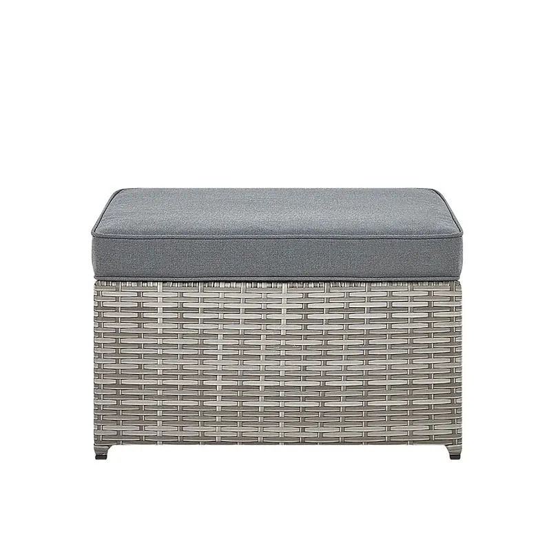 4 Seater luxury corner wicker l shape garden sets rattan outdoor furniture