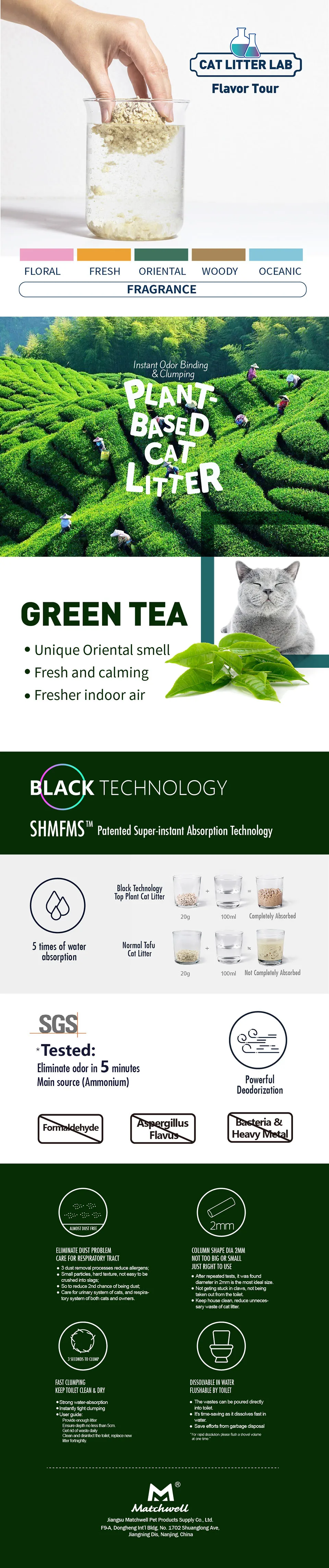 Flushable Cat Litter Eco Friendly Best Clean Cat Litter Advanced Cat Litter