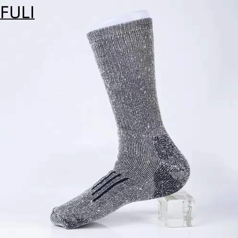 Merino Thick Hiking Custom Mens Ski Winter Thermal Marino Sports Tube Womens Crew For Men Work Wool Socks