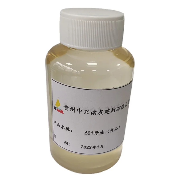 98% Content Polycarboxylate Superplasticizer 601 Superplasticizer Mother Liquor