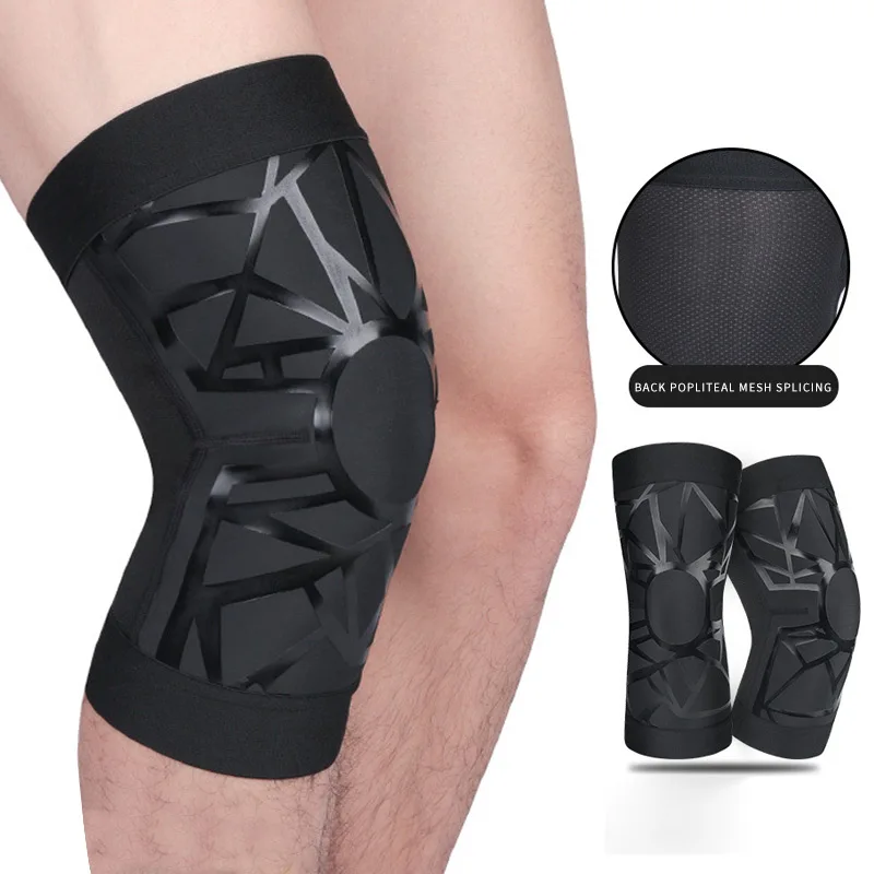 Custom-made thin high-elastic sports knee brace for riding and running basketball jump rope pressure knee support