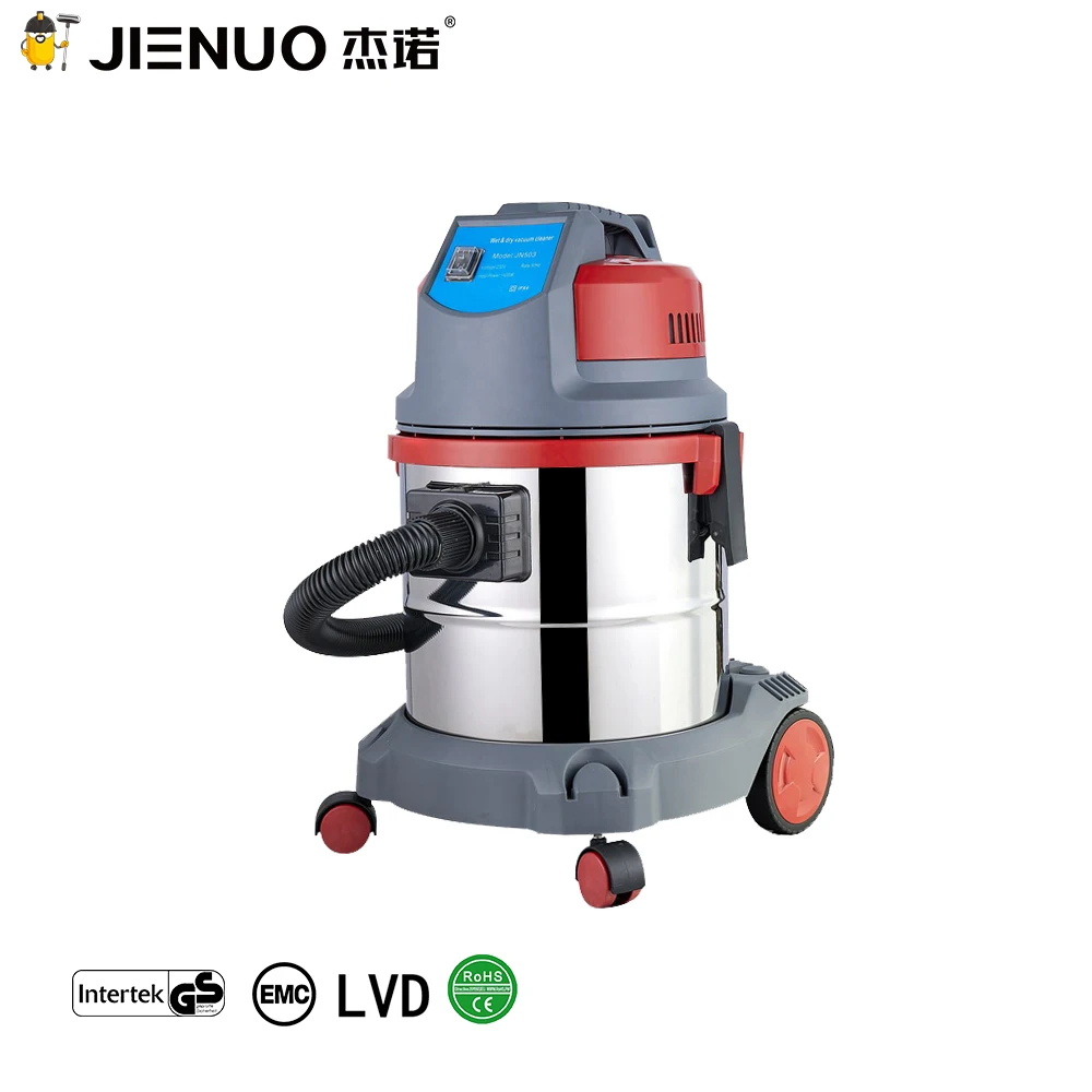 JIENUO  Stanely 1200w Wholesale 18kpa Stainless Steel Tank Household Wet And Dry Vacuum Cleaners JN503-20L