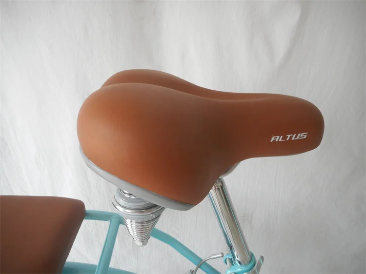 high quality 7 speed ladies bicycle with backrest high carbon steel city bike for women 24 26 inch retro city mountain bike