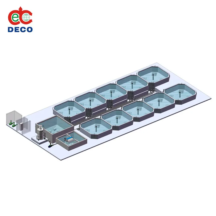 
high density indoor ras full fish grow equipment system, shrimp farm growing system 