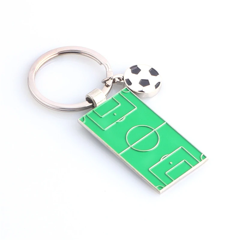 Wholesale Football Basketball Zinc Alloy Keychain Personalized Creative Metal Keychain Car Keychain