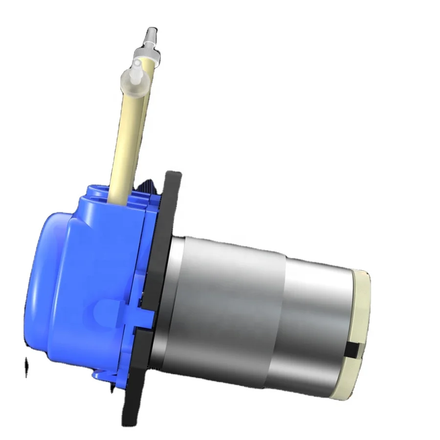 Cinyar AQA DC 6V 12V 24V Low Flow Liquid Dosing Pump 11~115ml/min Micro Peristaltic Pumps for Aquarium Water Circulation