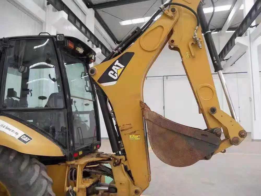 CAT 416E для продажи гусеничный экскаватор-погрузчик б/у в Китае Ретро экскаватор cat 416