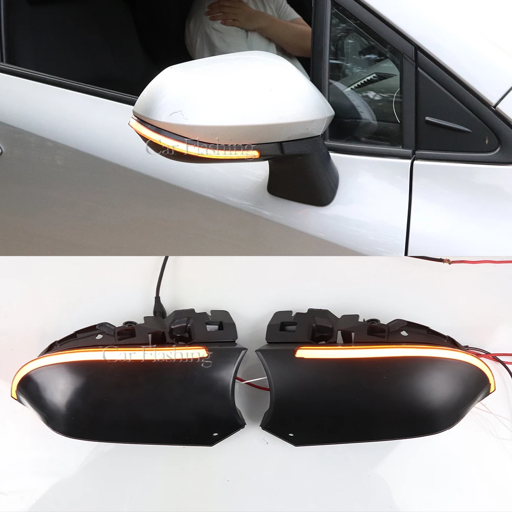 LED Turn Signal Light For Toyota Corolla US Levin 2019 2020 2021 2022 Side Wing Rearview Mirror cover Dynamic Lamp LED DRL