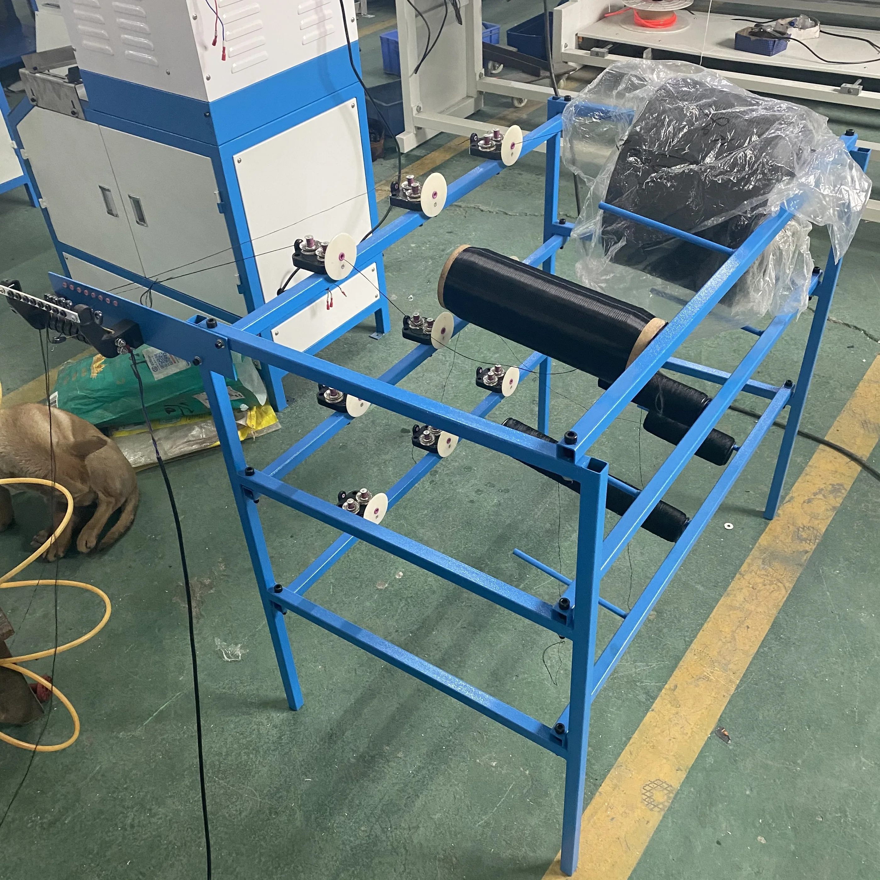 Operation instruction enclosed small samples knit warping machine ribbon loom split warping machine