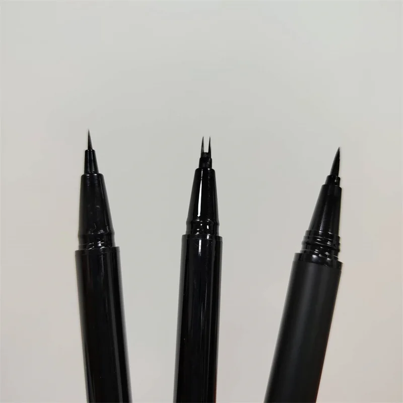 High quality private label make your own brand lip and black liquid thin eyeliner brush pencil